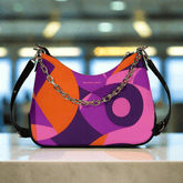 Tokyo Faux Leather Curve Bag - Airline Series